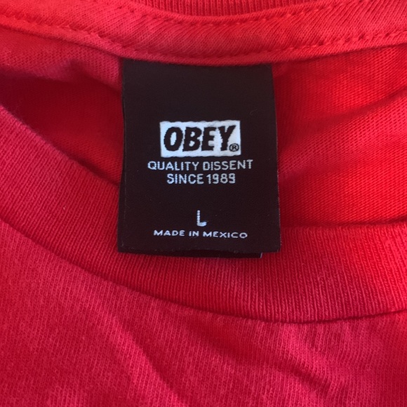 Nice L Obey t shirt. - Picture 2 of 2